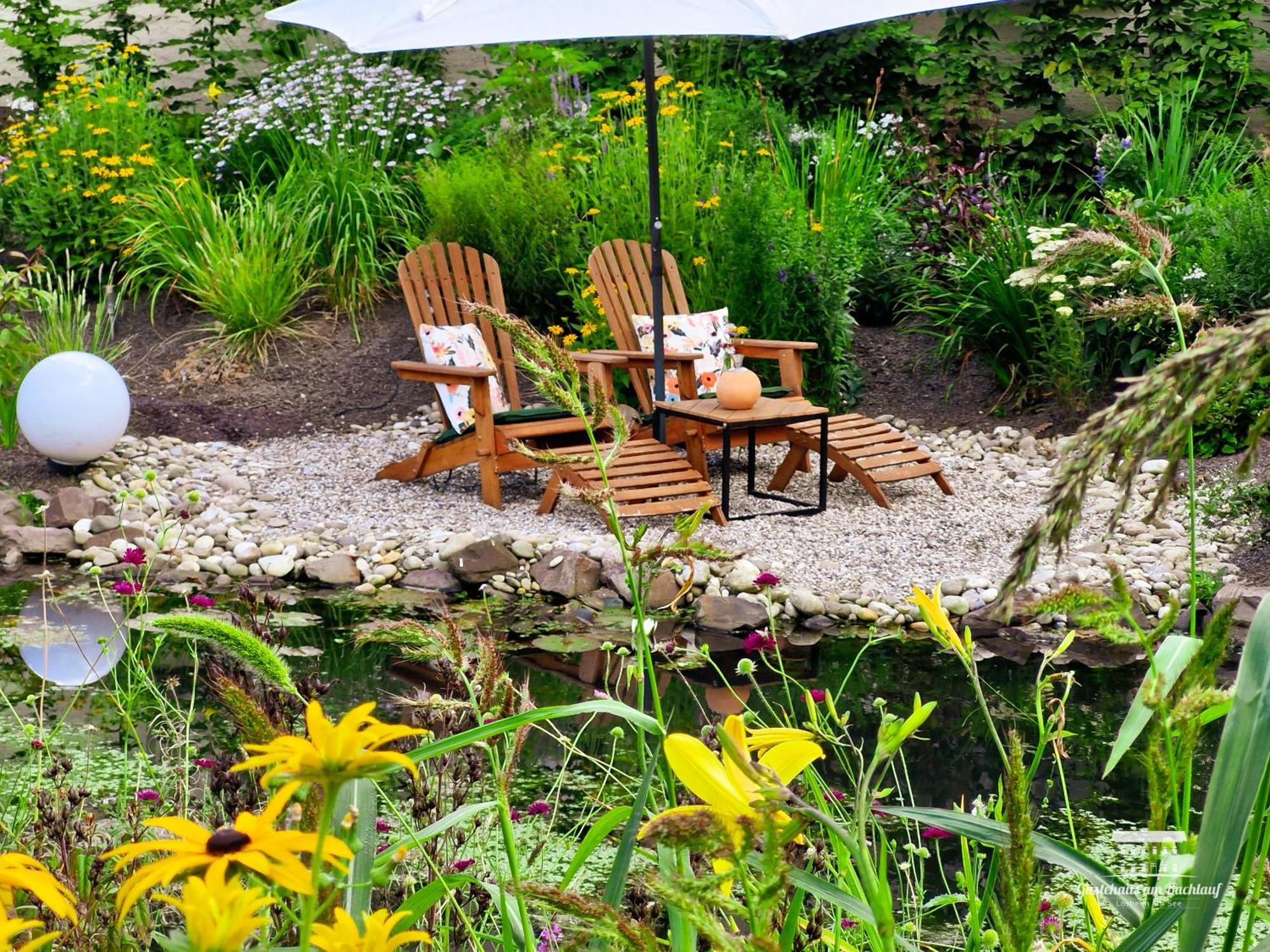 Komfort Ferienwohnungen Mit Wellness-Garten - Gaestehaus Am Bachlauf - Losheim Am See Екстер'єр фото